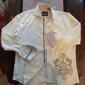 English Laundry Hand Embroidered Shirt